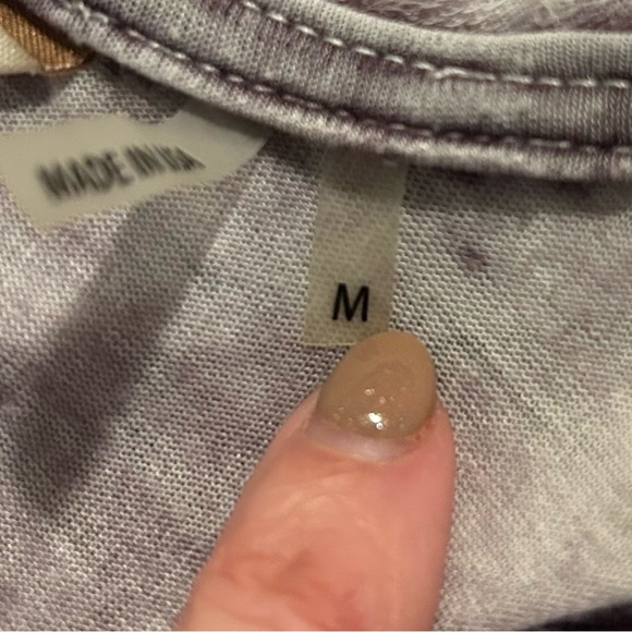 Soft Surroundings Lavender Women's Boho Vest Sz Med Bohemian Artsy - Picture 8 of 8